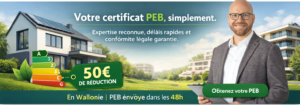 Réduction de 50€ sur votre PEB.